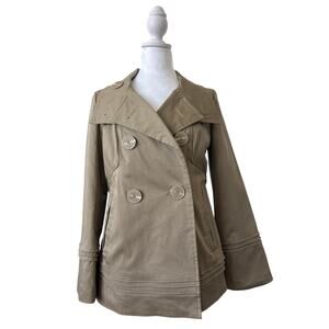 Women’s Vintage Ecologie 90’s flare sleeve trench jacket size Small